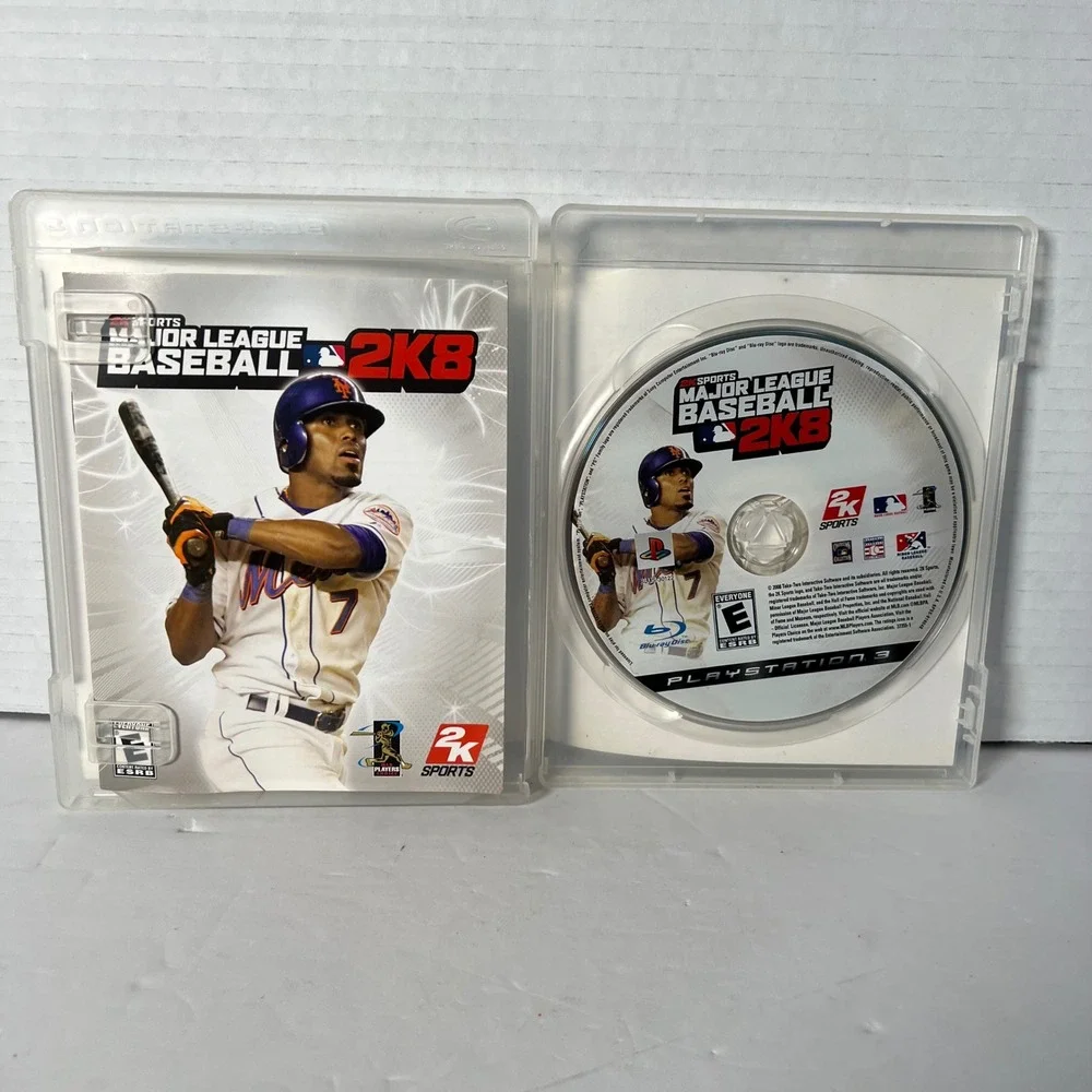 Major League Baseball 2K8 Sony PlayStation 3 PS3 MLB 2K8 Sports Game BLUS-30122‎